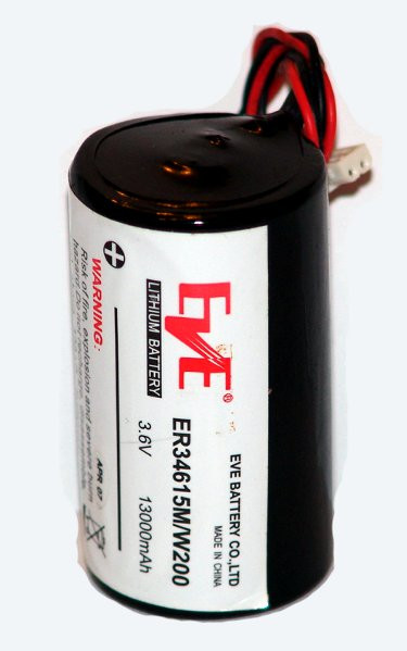 Batterie für Visonic Sirene 710, 720, 730, 730-8AC